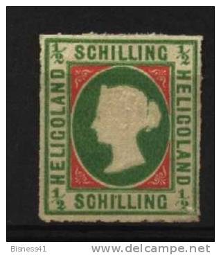 Heligoland: N°1 Neuf / Cote 475 Euros - Heligoland (1867-1890)