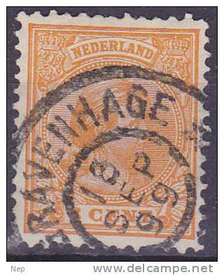 NEDERLAND - Michel - 1891 - Nr 34a - Gest/Obl/Us - Oblitérés