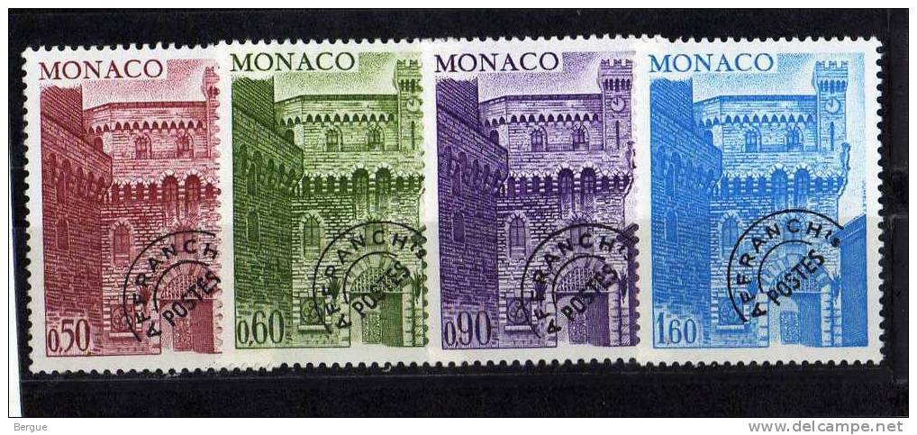 MONACO PREOBLITERES N° 38/41 ** - Precancels