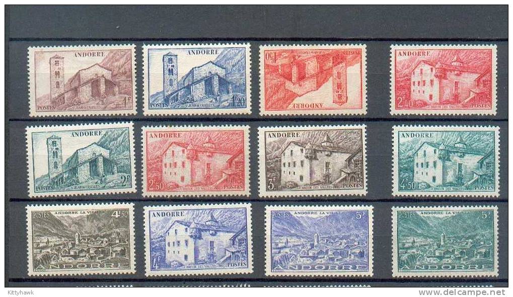 AND 83 - YT 100 à 118 * - Les YT 102/112/114 Et 118 Présentent Des Rousseurs Au Verso - Unused Stamps