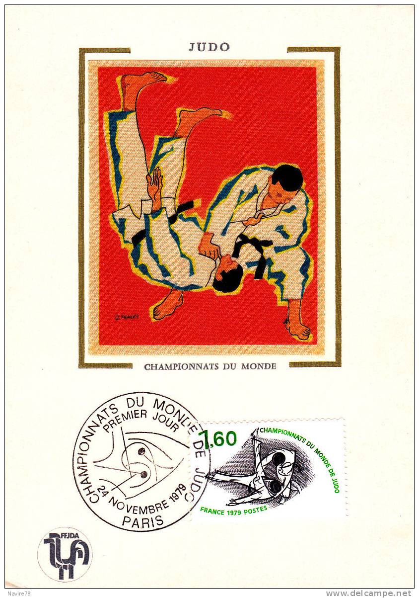 JUDO    PARIS  1979 - Martiaux