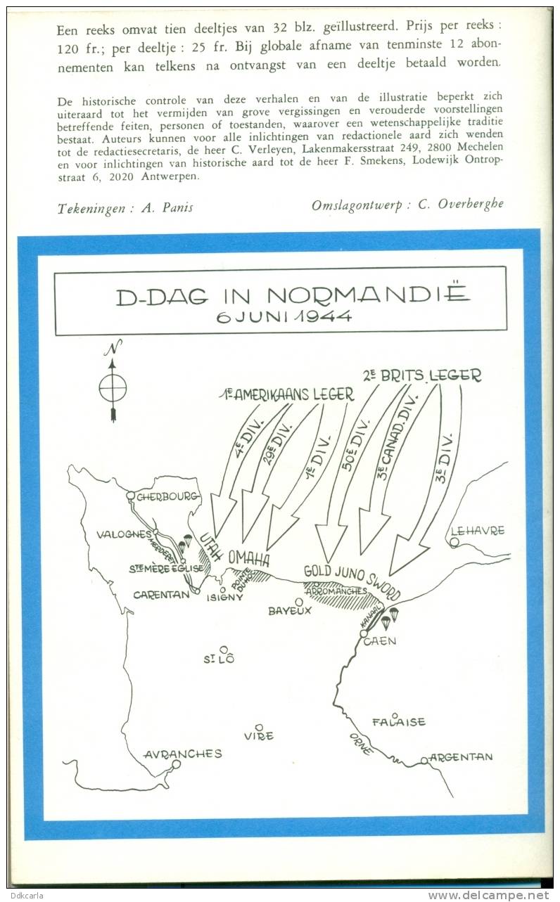 Historische Verhalen - D-dag In Normandie - Door P. Van Herck - Histoire