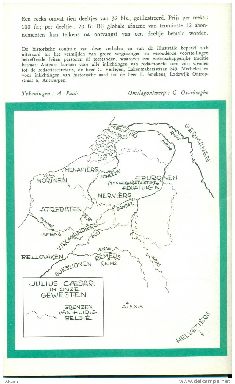 Historische Verhalen - Julius Caesar - Door J. Humble - C. Van Rode - Histoire