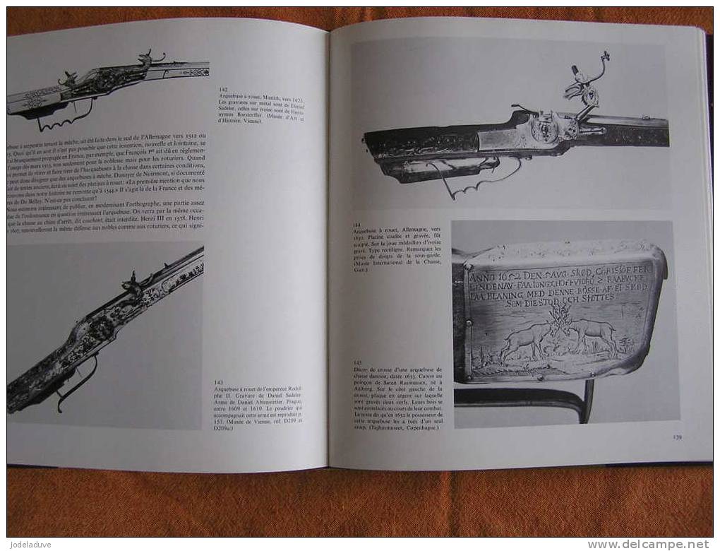 ARMES DE CHASSE  Histoire et emplois  DUCHARTRE P.L. Chasseurs