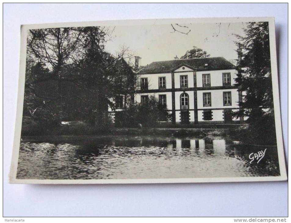 M842 *  (vente Directe ))   Moncontour  Chateau De Launay Façade De L´étang 1962 - Moncontour