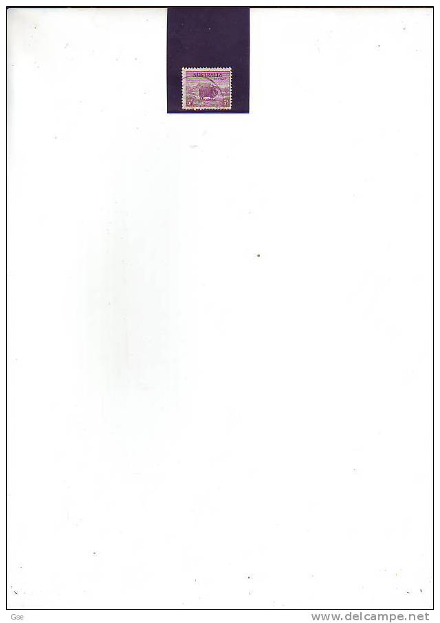 AUSTRALIA 1937/8 - Yvert  115A° - Fauna - Pecora Merinos - Used Stamps