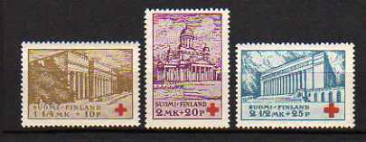 FINLANDE     Neuf **    Y. Et T.  N° 170 / 172      Cote:  7,50 Euros - Unused Stamps