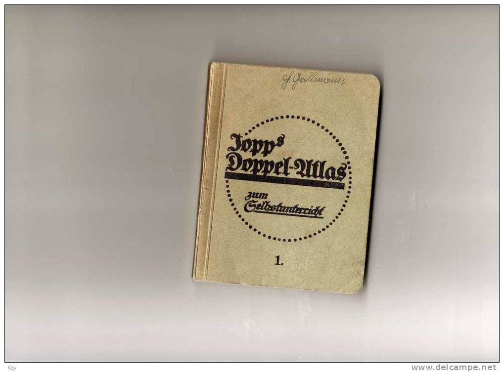 >>  RARUM  &#9670;&#9670;   JOPP´s DOPPEL ATLAS  &#9670;&#9670;   ~   1932  &#9670;&#9670; - Atlanten