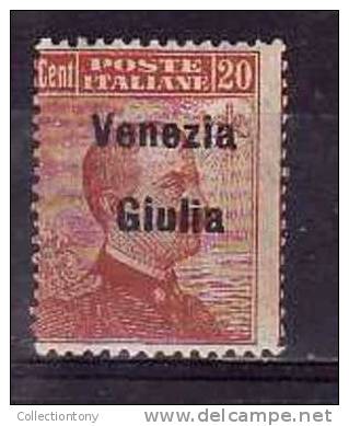 1918-19 - OCCUPAZIONE - VENEZIA GIULIA - TL - N.23 - VAL. CAT. 2.00€ - Venezia Giulia
