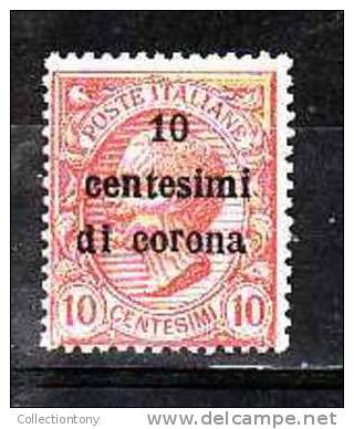 1919 - OCCUPAZIONE - TRENTO E TRIESTE - GI - N.4 - VAL. CAT. 4.00€ - Trentin & Trieste