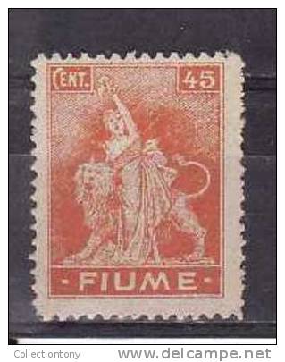 1919 - OCCUPAZIONE - FIUME - TL - N.41 - VAL. CAT. 3.00€ - Fiume