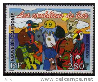 LES MARIONNETTES. (Comediens De Bois)    Un  T-p Neuf **  Yv.# 988. Haute Faciale. - Unused Stamps