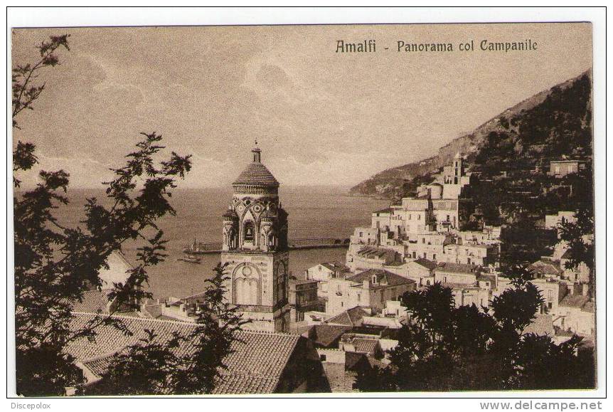 C125 Amalfi - Panorama Col Campanile / Non Viaggiata - Altri & Non Classificati