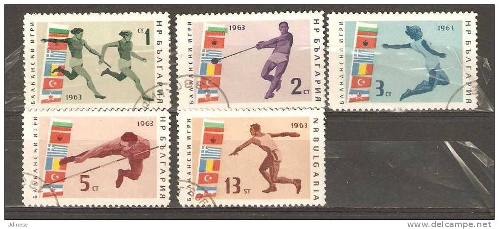 BULGARIA 1963  - CPL. SET - USED OBLITERE GESTEMPELT - Used Stamps