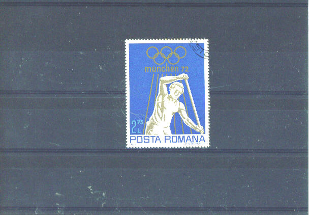 RUMANIA - 1972 Olympics To 2l75 FU - Gebruikt