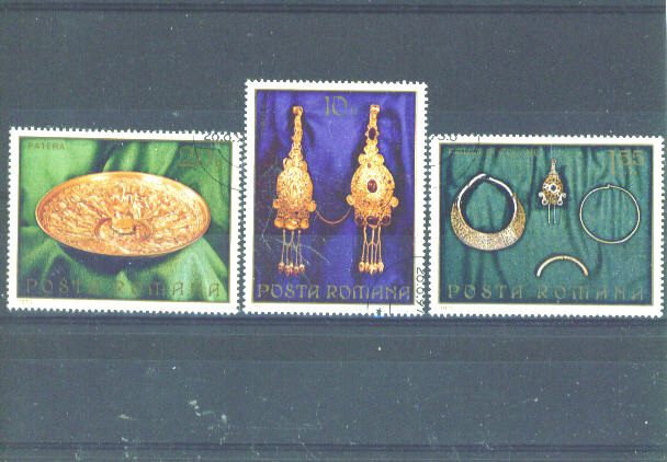 RUMANIA - 1973 Treasures FU - Gebruikt