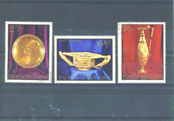 RUMANIA - 1973 Treasures FU - Gebruikt