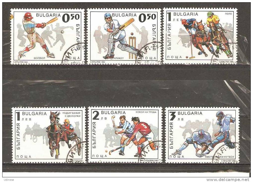 BULGARIA 1992  - CPL. SET - USED OBLITERE GESTEMPELT - Oblitérés