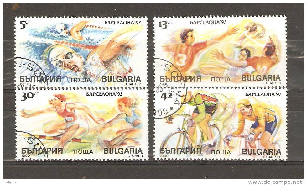 BULGARIA 1990  - CPL. SET - USED OBLITERE GESTEMPELT - Oblitérés