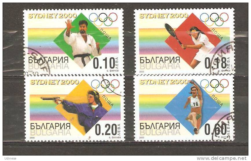 BULGARIA 2000  - OLYMPIC GAMES - CPL. SET - USED OBLITERE GESTEMPELT USADO - Zomer 2000: Sydney - Paralympics