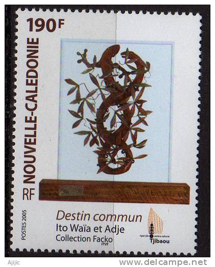 Sculpture D´Ito Waia & Adje.     Un  T-p Neuf **  Yv.# 959 - Unused Stamps