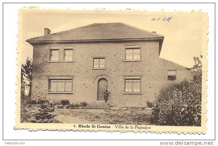 (F704) - Rhode St- Genèse - Villa De La Pépinière / Edit. Gofflot, 72 Rue De La Station - Rhode-St-Genèse - St-Genesius-Rode