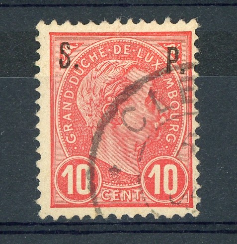 Luxembourg  -  1895  -  Services  :  Yv  81  (o) - Dienstmarken