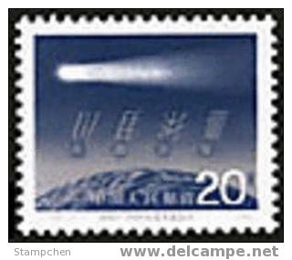 China 1986 T109 Return Halley Comet Stamp Astronomy Space Globe - Asia