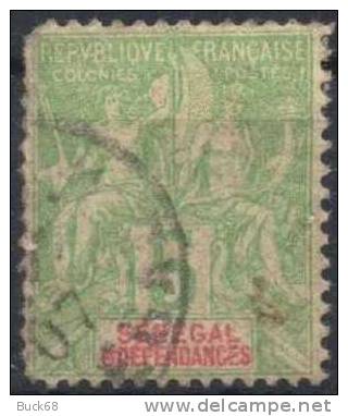 SENEGAL Poste 21 (o) Type GROUPE Navigation Et Commerce (2ème Choix) [ColCla] - Used Stamps