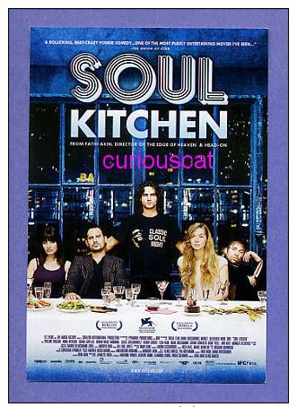 MOVIE FILM ADVERTISMENT POSTER POSTCARD FOR THE FILM  SOUL KITCHEN - Posters On Cards