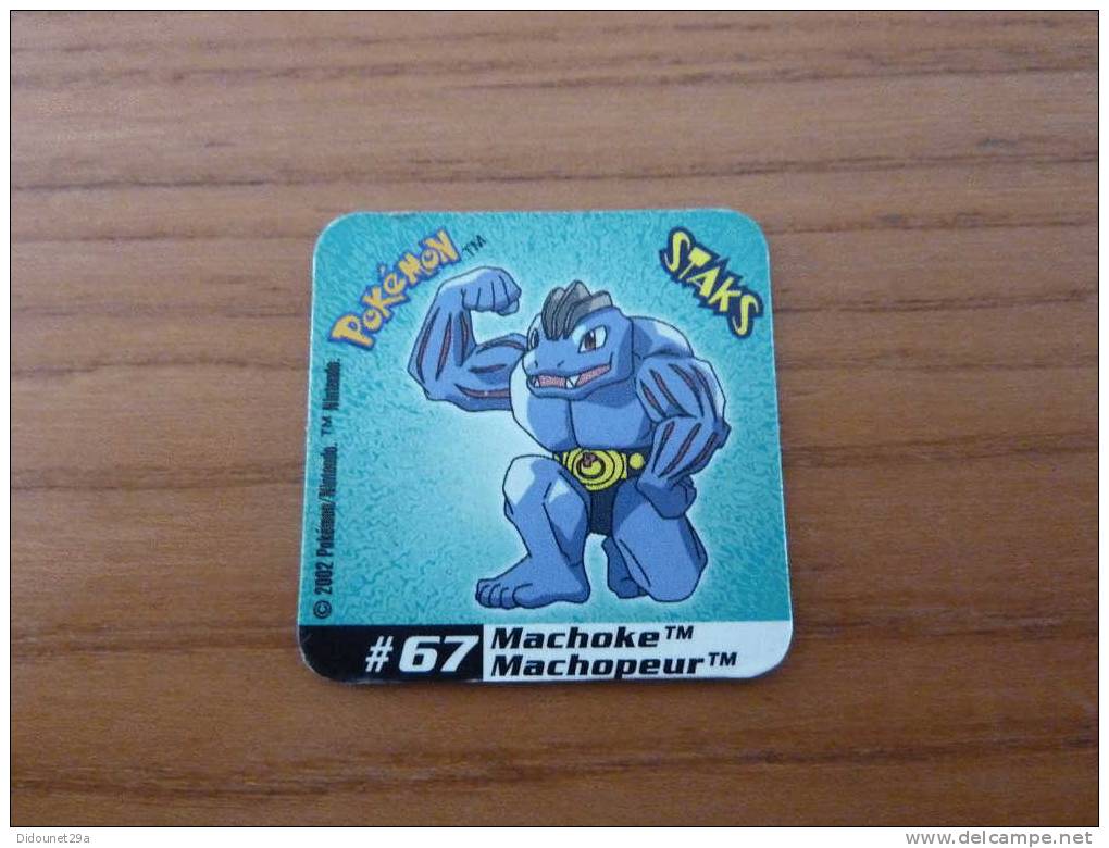 Magnet STAKS POKEMON "Machopeur N°67" - Magnets