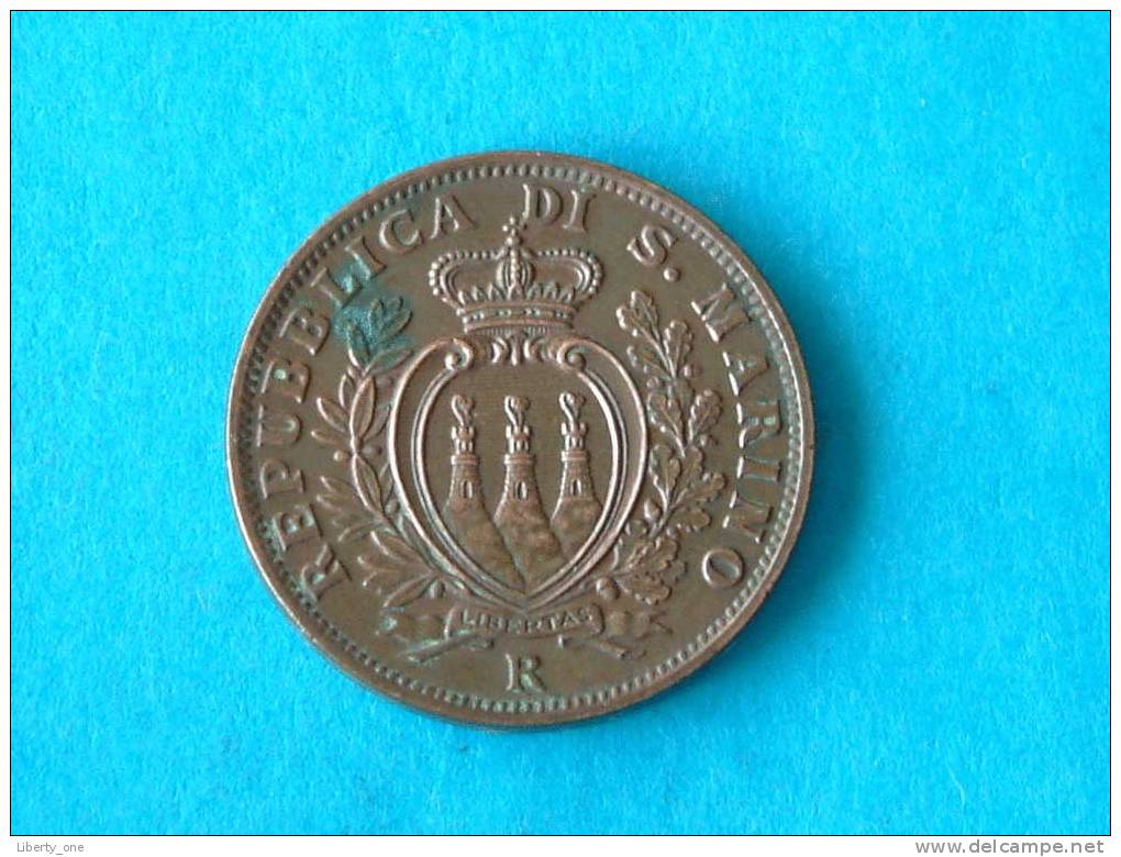 1937 R - 10 CENTESIMI / KM 13 ( For Grade, Please See Photo ) ! - Saint-Marin