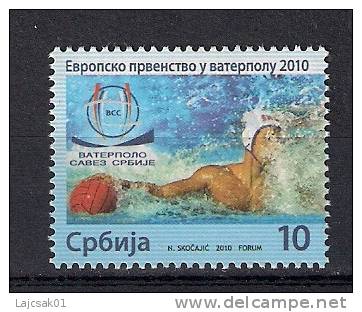 Serbia 2010. European Championship Water Polo MNH** - Waterpolo