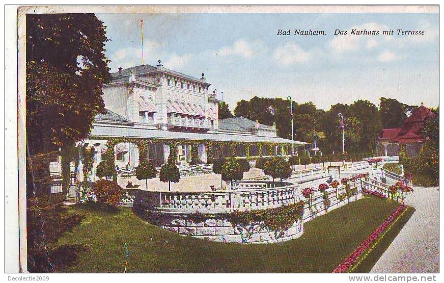 Z9176 Germany Bad Nauheim Das Kurhaus Mit Terrasse Used Perfect Shape - Bad Nauheim