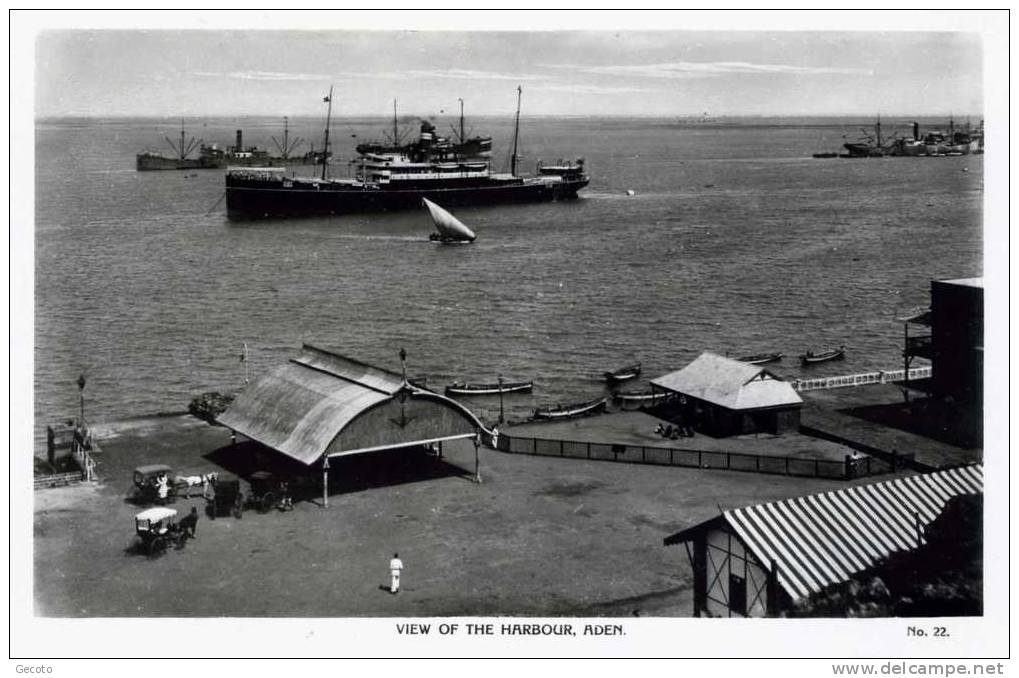 Aden - View Of The Harbour - Jemen