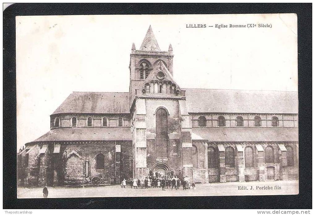 &#9829; CPA 62 LILLERS. Eglise Romane (XIe Siècle) MORE CHEAP FRANCE +PAS DE CALAIS LISTED - Lillers