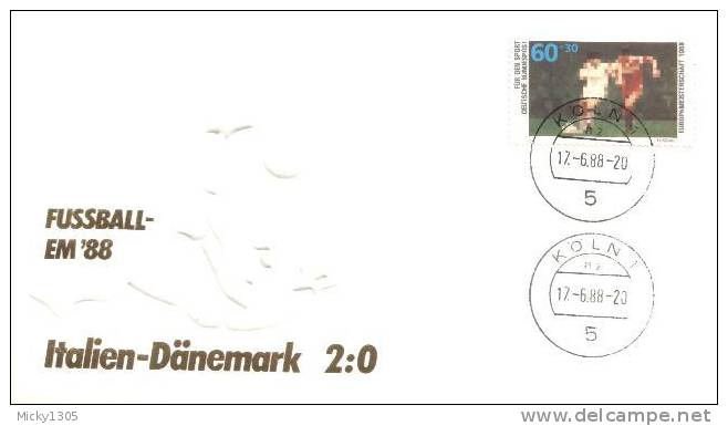 Germany - Spezialbeleg / Special Document (h139)- - Championnat D'Europe (UEFA)