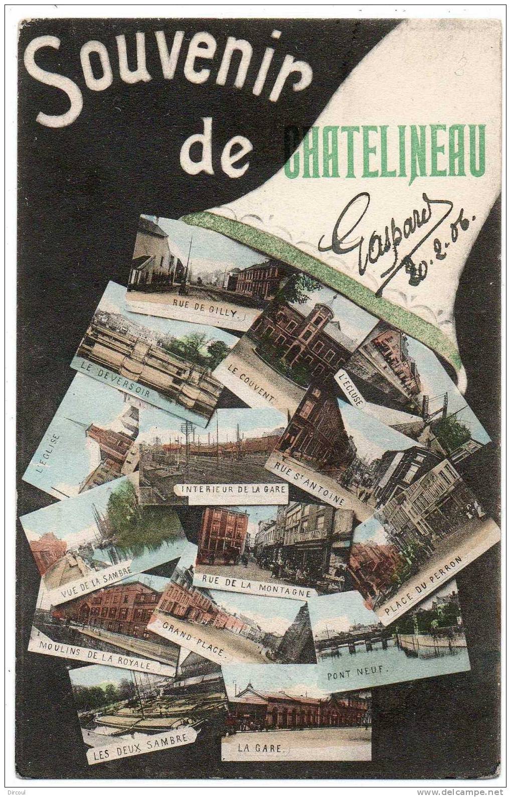 16080  -  Souvenir  De  Chatelineau - Châtelet