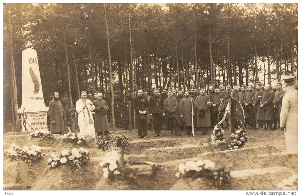 KONIGSBRUCK CARTE  PHOTO CEREMONIE RELIGIEUSE MILITAIRE CARTE PHOTO - Bautzen