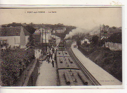 Pont Sur Yonne : La Gare - Pont Sur Yonne