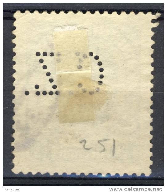 Österreich / Austria 1920, Mi. 320 (o), Perfin: G.Z. - Used Stamps