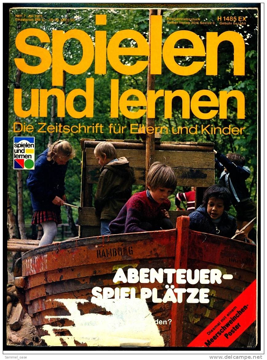 Spielen Und Lernen  -  Zeitschrift Für Eltern Und Kinder  -  Von 1976 - Sonstige & Ohne Zuordnung