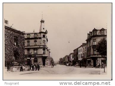 BELGIQUE:ANDENNE.(Namur.):Photo De Carte Postale:4 Coins.12,5/9cm.A Remarquer :la Ligne De - Andenne