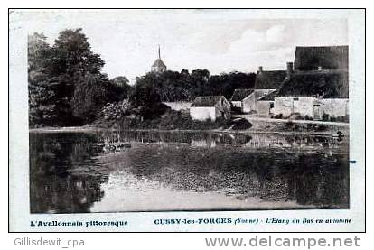 - CUSSY Les FORGES- C/ Guillon - L´Etang Du Bas En Automne - Guillon