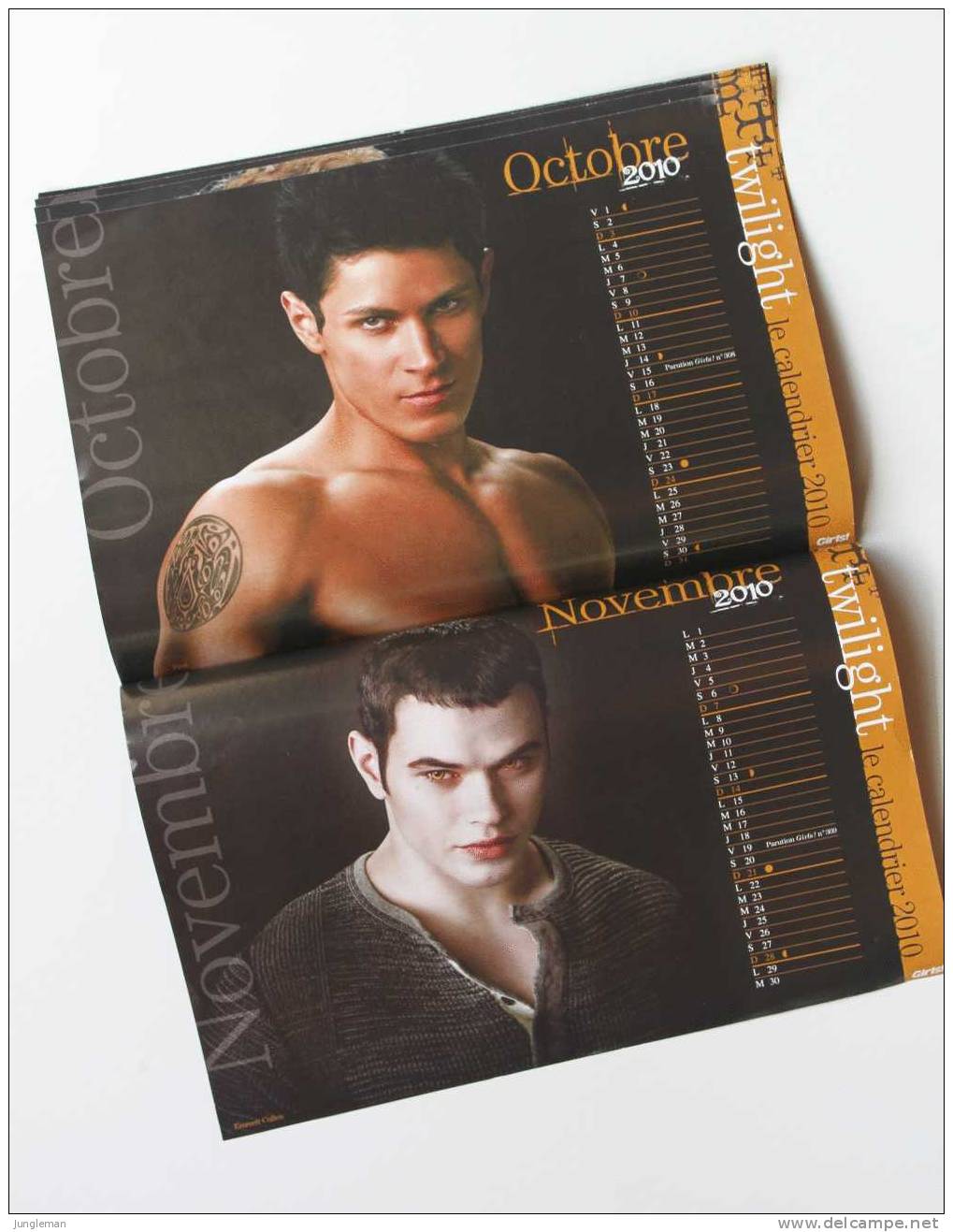 Calendrier 2010 - Twilight - Robert Pattinson - Otros & Sin Clasificación