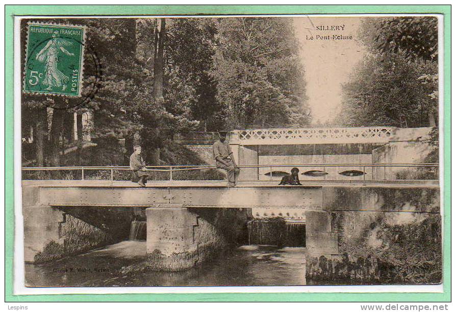 51 - SILLERY --  Le Pont Ecluse - Sillery