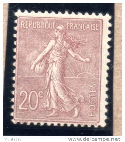 FRANCE : TP N° 131 * - 1903-60 Semeuse Lignée