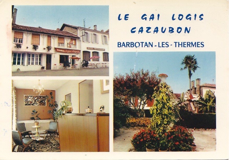 Barbotan Les Thermes 32 - Hotel Restaurant Le Gai Logis Cazaubon - Barbotan