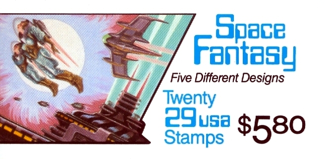 USA : Booklet Of Twenty Stamps Space Fantasy 29 C. 1993 (sealed) - Nuovi