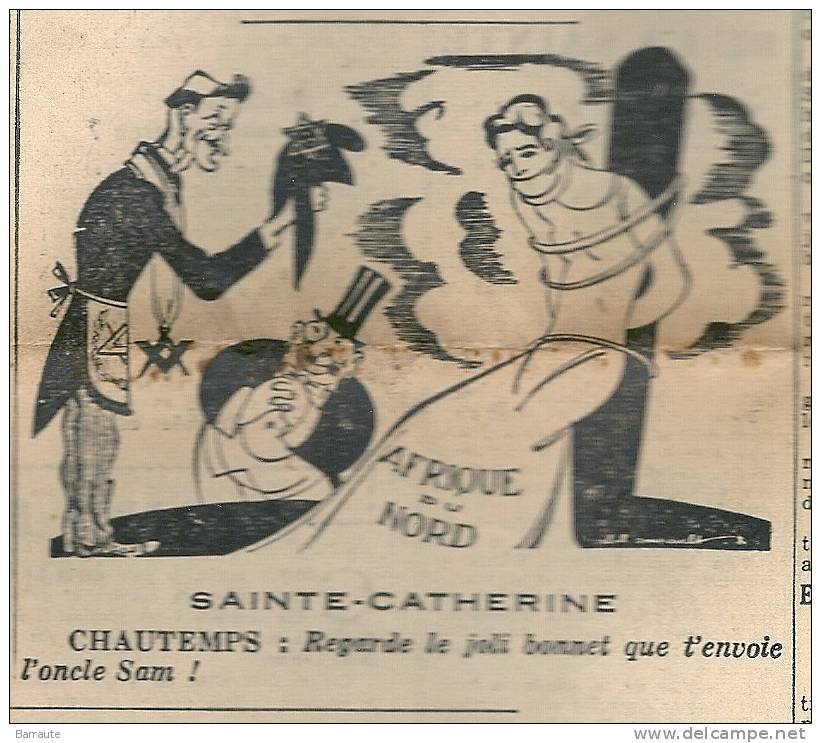 Le Petit Parisien Du 25/11/1942 " TOUT Le Littoral Tunisien Est Maintenant Sous Le Controle Des Forces De L´axe" - Le Petit Parisien